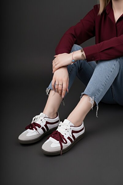 MUGGO Etro Double Lace-Up Casual Women's Sneaker Sports Shoes