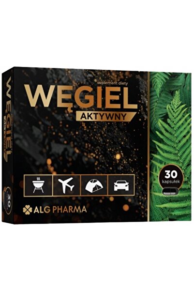 Other CĂRBUNE ACTIV sistem digestiv intestine călătorie Alg Pharma 30 capsule