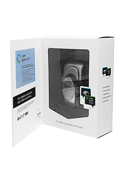 I-SPY A-Parts Mini RC I Spy Remote Control Tank Car with 0.3 MP Video Camera and 777-270 Wi-Fi, White