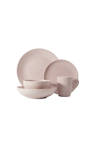 Rissa Porcelain Dinner Set, Made up of 30-Piece Pink. / 119847