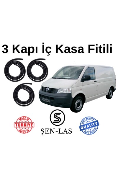 Şen-las Kauçuk Market Volkwagen Transporter Panelvan T5 Şen-Las Sağ Ön ve Ark...