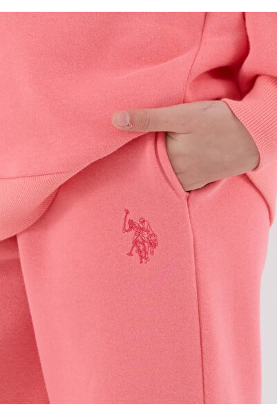 U.S. Polo Assn. Kız Çocuk Pamuklu Eşofman Takımı L1.USP.230.1.001