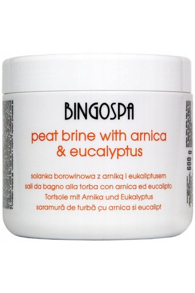 Other BINGOSPA Saramură de turbă cu arnică și eucalipt pentru baie 600 g