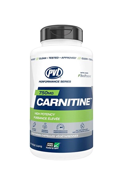 PVL Natural Series Carnitine 750mg - 90 Vegecaps