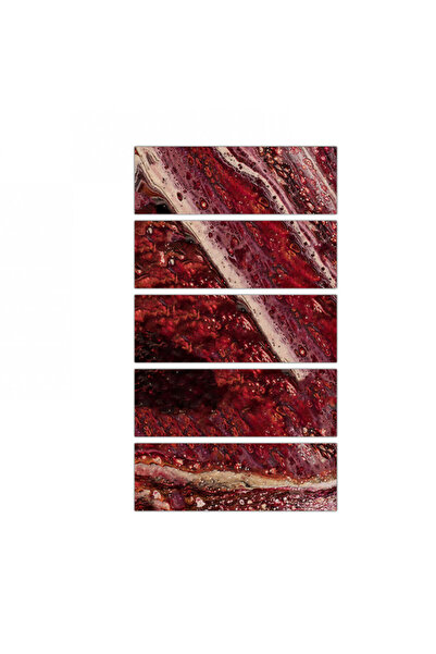 Generic Wall panel - abstract art - 300945 - divided into five equal pieces