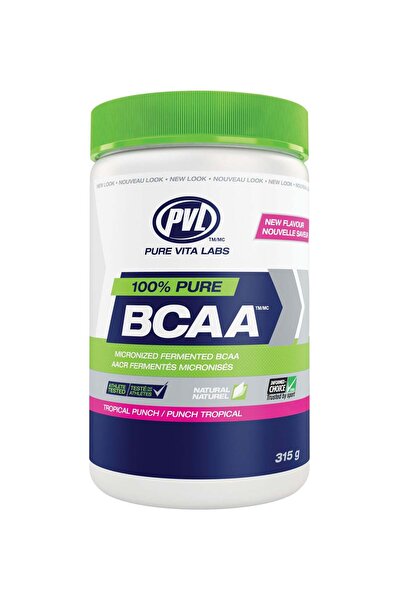 PVL سلسلة طبيعية 100% BCAA نقية 315 جرام - لكمة استوائية