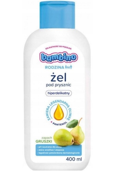 Other Gel de duș cu aromă de pere BAMBINO Family 400 ml