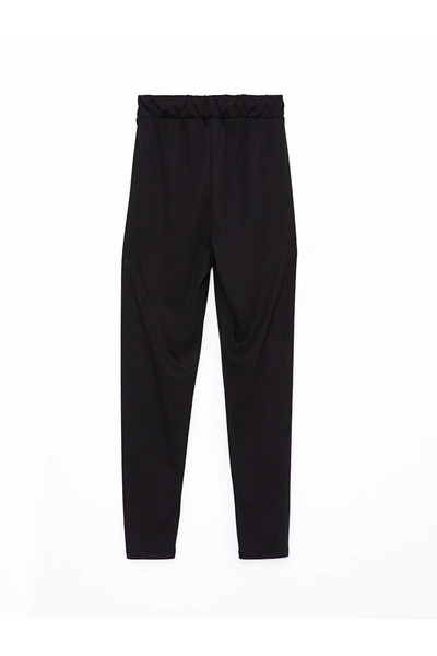 LC Waikiki LCW OUTDOOR Siyah Beli Lastikli Kadın Outdoor Tayt