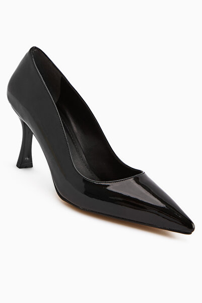 Limoya Dolly Black Patent Leather Stiletto Women's Heeled Shoes