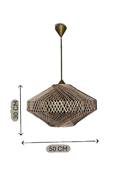 Genel Markalar Bohem,Rustik,Modern,Jüt,Doğal,El Yapımı Sarkıt Avize