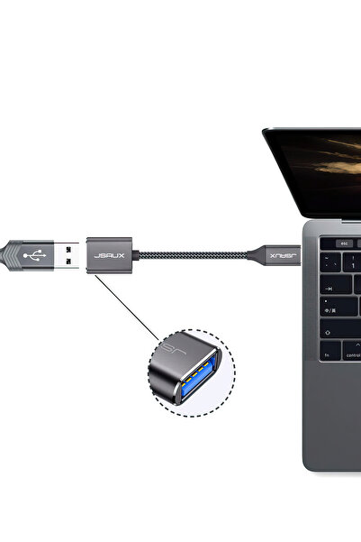 Other JSAUX CD0019 USB-C to USB-A 3.0 OTG Adapter
