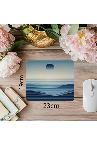 Wisdom Rain Mousepad Zen orizontal stratificat - 19x23 cm 2 mm dreptunghiular Mouse Pad imprimat importat