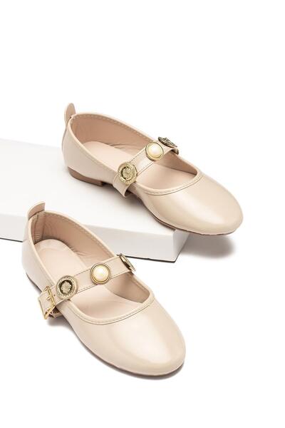 lady classy Γυναικεία παπούτσια μπαλαρίνας με πέτρινο λουράκι με ζώνη, ελαφρι...