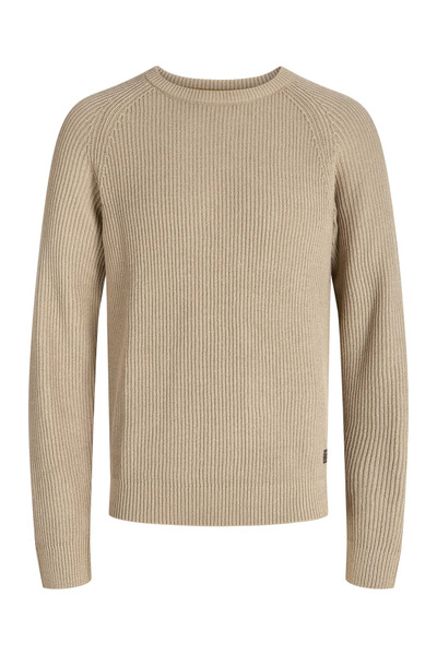 Jack and Jones Jjpannel Knit Crew Neck Aw25 Erek Sweater 12278916