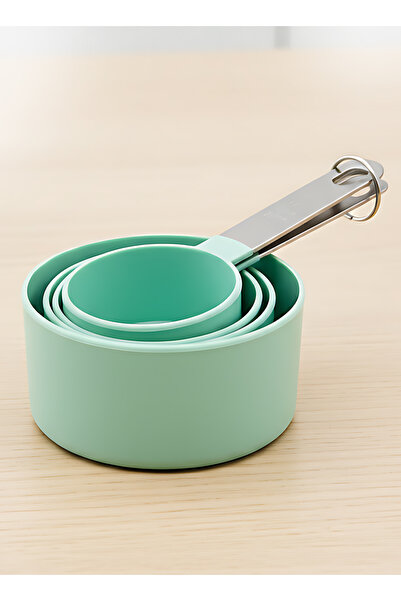 Bisbell 4Pcs Measuring Cups Set Stainless Steel Handle Food Grade BPA Free Baking Kitchen Tools,BB3351