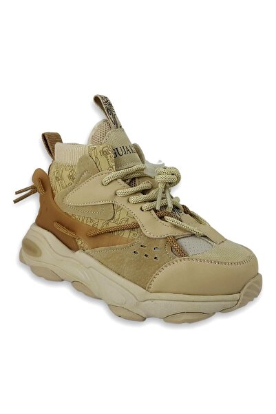 Guja 673 23KB Çocuk Sneaker Günlük Bot Bej