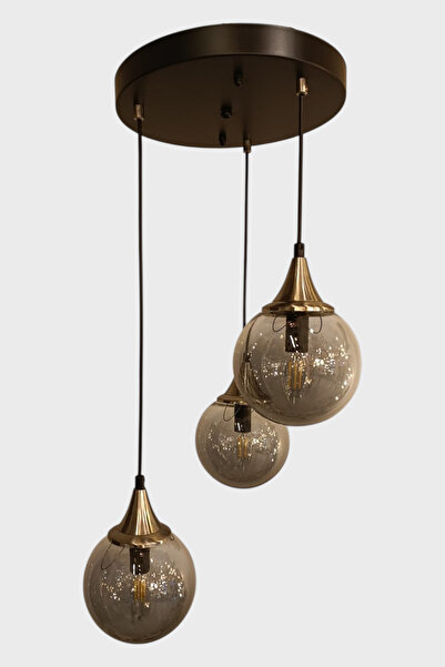 Favori Aydınlatma 3'lü Modern Sarkıt Damla Avize