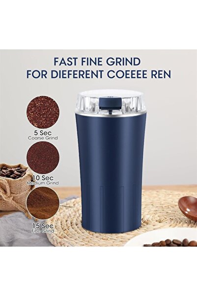 Generic Electric Grinder | Consistent Grind Control, Powerful Motor, Stainless Steel Liner