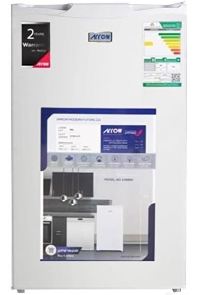 ARROW Single Door Refrigerator - 86 Liters, White, RO-135RDK