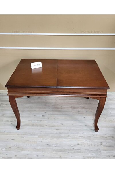 Evim Hizmet Ceviz Açılır 120 Cm Lükens Yemek Masası
