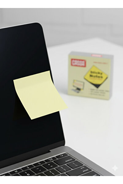 Cassa Sticky Note Pads Pastel Yellow Colors 100 Pcs 75*75mm