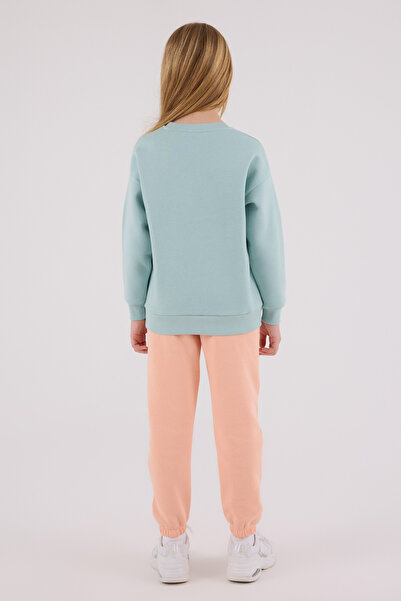 U.S. Polo Assn. Children's Water Green Pocket Waist Tie 3 Thread Bottom Top Set B25-26Pc/G