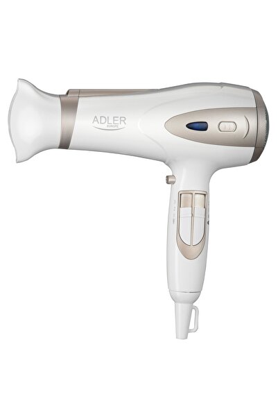 Other Adler Hair Dryer 2200W Ion Tech White Champagne
