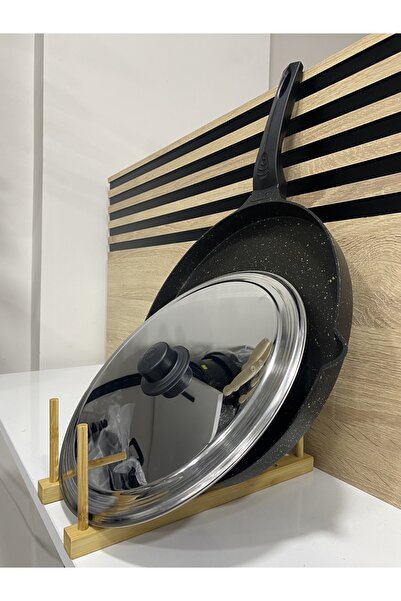 Komşu Züccaciye Döküm Granit Balık Tavası Kapaklı 34Cm