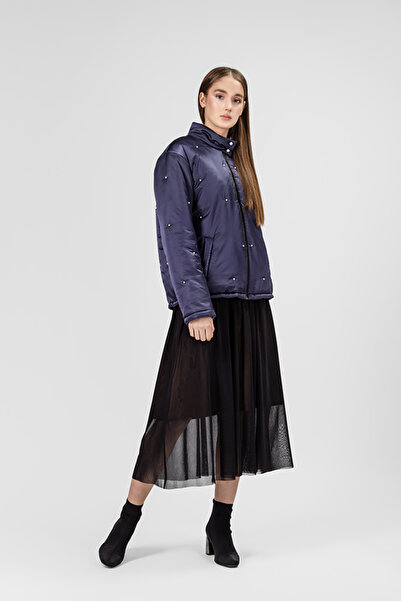 RVL Jacheta dama, albastru indigo