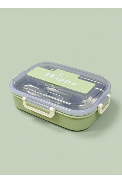 Bisbell Stainless Steel 750ML Divider Lunch Box | Leakproof Bento Food Contai...