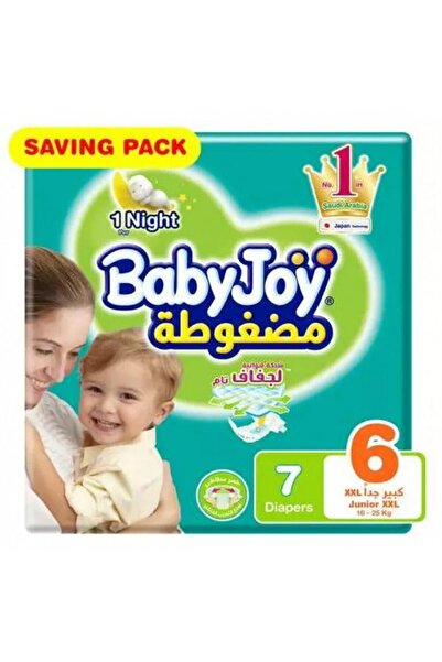 Baby Joy بيبي جوي مقاس (6) عبوة صغيرة 7 حفاضة