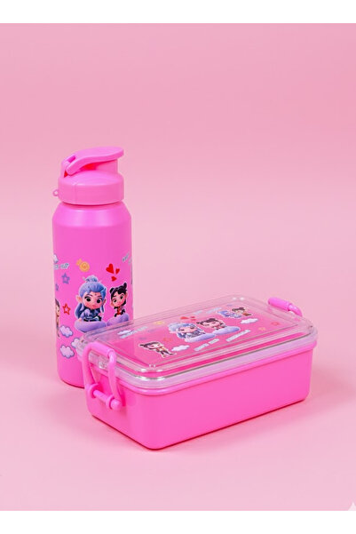 Bisbell طقم صندوق غداء وزجاجة مياه للأطفال | حاوية طعام 750 مل مع زجاجة 500 م...