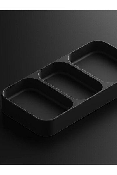 Sizseyy Organizator cu trei compartimente Tavă pentru bijuterii Organizator d...