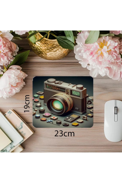 Wisdom Rain Mousepad pentru cameră din anii 2000 cu lentile strălucitoare - 1...
