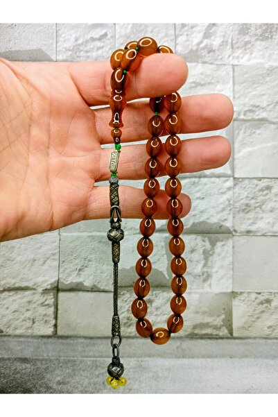 Tesbihgo 1000 Ayar Kazazlı Sıkma Kehribar - Mahmud Zeyzun