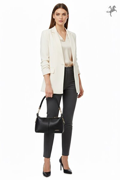 Nas Bag Yeni Sezon Kadın EL ve Omuz Postacı Çanta Siyah Vıctorıa