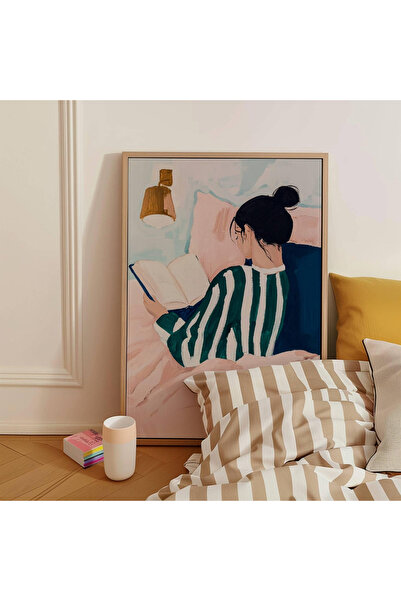 Tuba Decor Tablo dintr-o singură bucată cu rame din lemn pentru sufragerie, s...