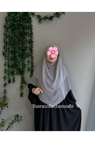 Yüsra Collection Tesettür Orta Boy Şifon Sufle
