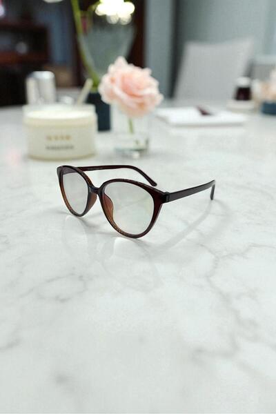 MAROVOAY Cat Eye Blue Light Protection Uv400 Optical Compatible Computer Glasses