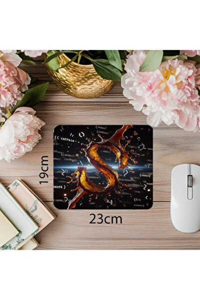 Wisdom Rain لوحة ماوس برموز كودية قابلة للطي - 19 × 23 سم 2 مم مستطيلة مطبوعة مستوردة