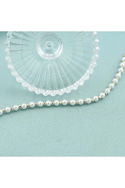 Bijuteria SORELLY Brățară din argint placată cu aur de 18k și perle