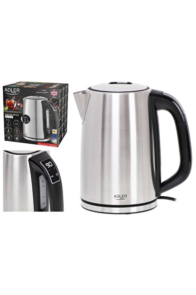 Other Ad 1340 Fierbător metalic de 1,7L cu ecran LCD și control al temperaturii