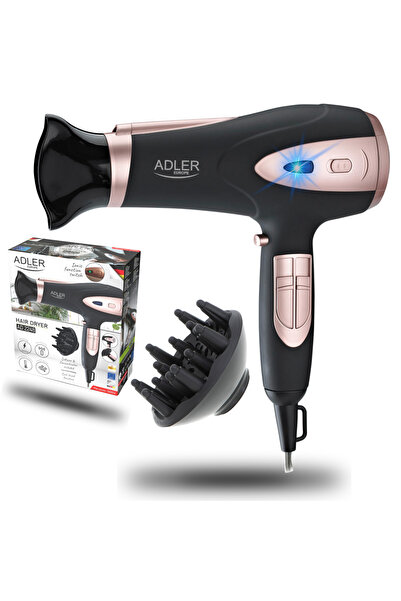 Other Uscător de păr AD 2248 negru 2200W ION + difuzor