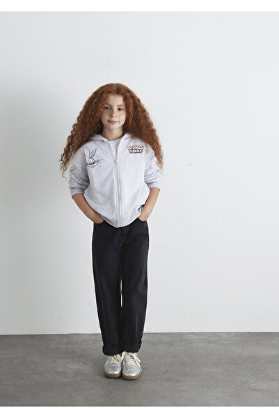 Mavi Children's Bugs Bunny Printed Zippered Sweatshirt 7S10134-88467