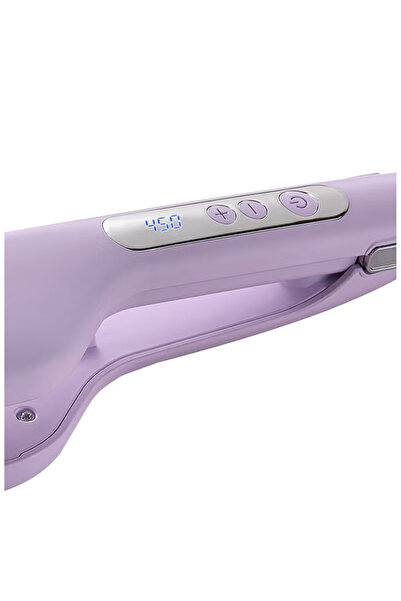 rebune Hair straightener with digital display and temperature levels of 450 – 210 degrees RE-2140 Mauve