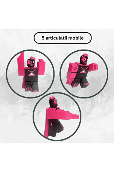 Lulu's Prints Figurina articulata Forsaken John Doe, skin Annihilation, Roblox, multicolor, plastic, printat 3D