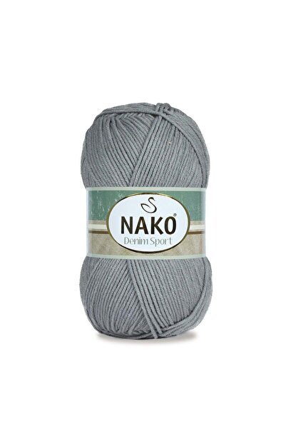 NAKO خيط قطن دنيم رياضي للحياكة اليدوية 100 جرام