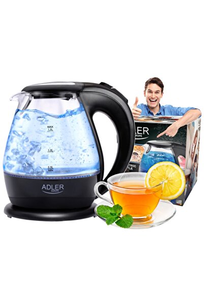 Other Fierbător electric din sticlă Adler AD1224 1,5 l 2200 W