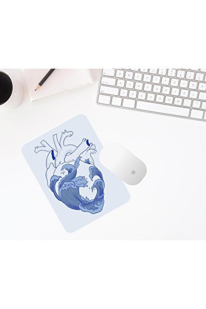 FenerciHediyelik لوحة ماوس بلو هارت مطبوع