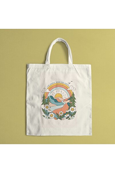 FenerciHediyelik Nature Printed Shoulder Bag